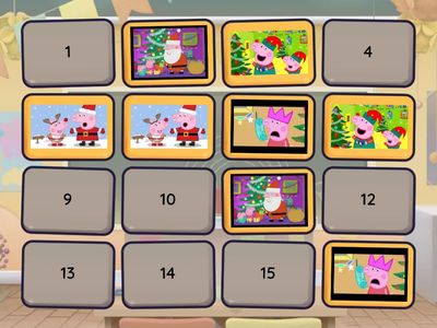 Пеппа мемори увага внимание Новий рік