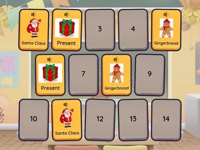 Christmas Matching Pairs