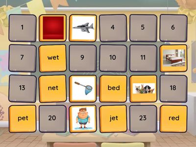 word family -et -ed -en