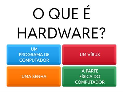 HARDWARE E SOFTWARE