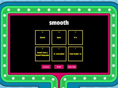 Step 9 - Review of all syllable types