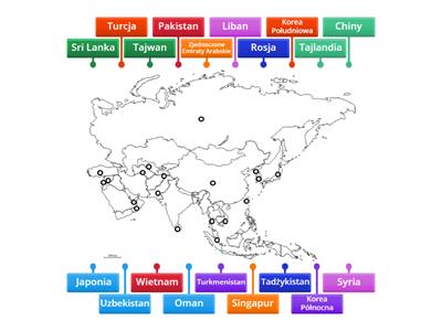 Podział polityczny Azji cz.2