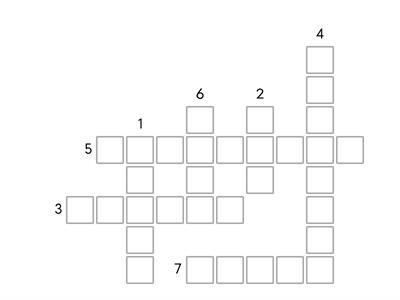 Кръстословица - пролет- 1 кл./ С.Михайлова
