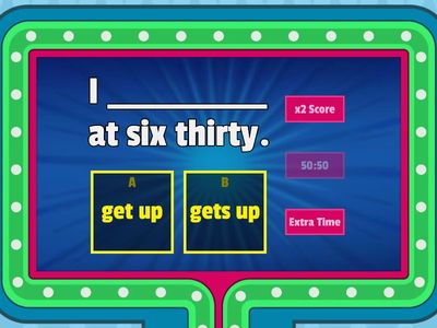 WW7 U4 動詞+s的練習