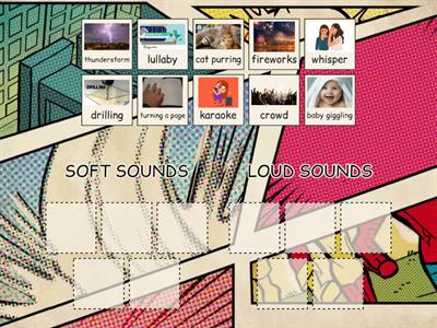 Group Sort - Loud and Soft Voice