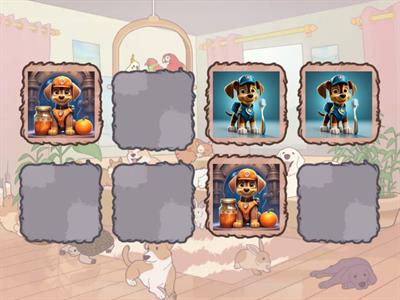 мемори артикуляционная гимнастика. Шипящие. Щенячий патруль 