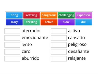 U2 ADJECTIVES (Synchronize 3)