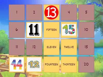 Memory games number 11-20