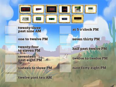 爱之初24 Hour Clock Practice 