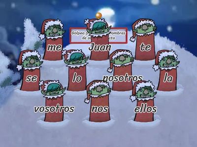 Whack-a-molePronombres de Objeto Directo