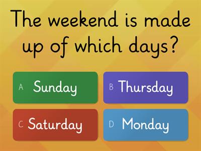 Days of the Week