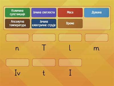 1. Назив физичке величине и симбол