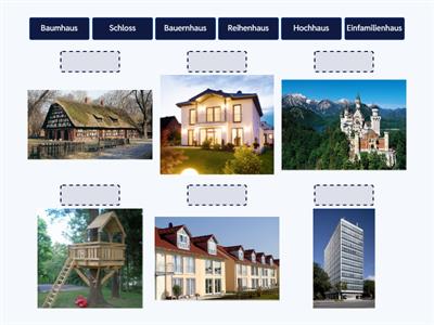 Wo kann man wohnen? (Haustypen)