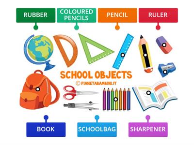 SCHOOL OBJECTS 📌