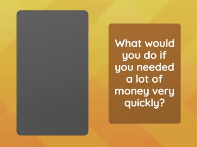 First & Second Conditional Speaking