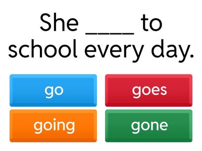 Simple Present Tense 