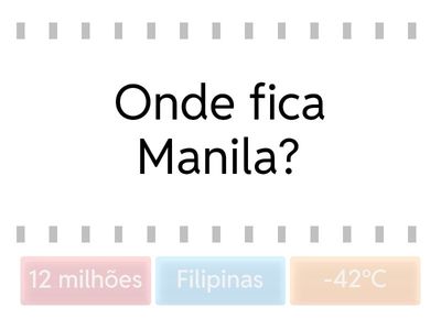 Encontro de duas cidades únicas 