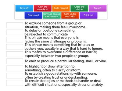 Speakout B1+ unit 3 extra speaking