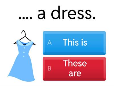Clothes This is/These are