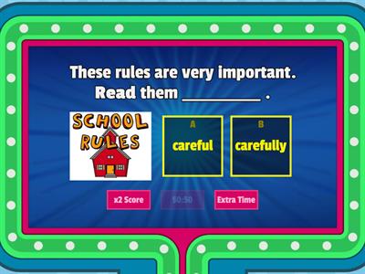 Adverbs of Manner- Practice