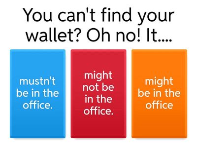 RoadMap B1 (5A) modals deduction