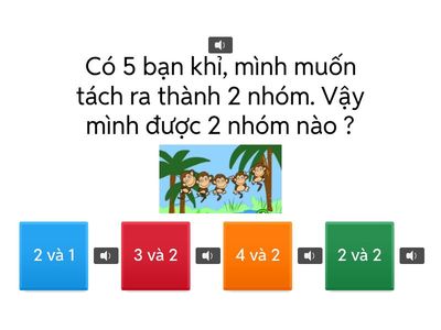 Tách, gộp trong phạm vi 5