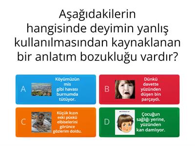 Anlatım Bozuklukları