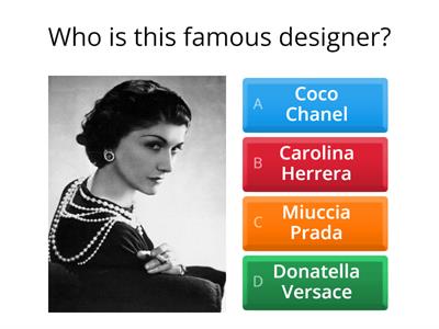 Fashion Trivia