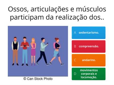 EDUCAÇÃO FÍSICA - Movimento do corpo humano