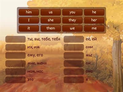 Все местоимения 