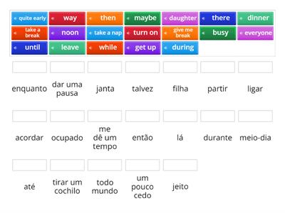 Vocabulary - Reading class - Text about translator French-English