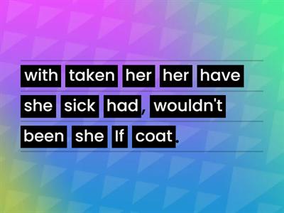 Third conditional sentences 