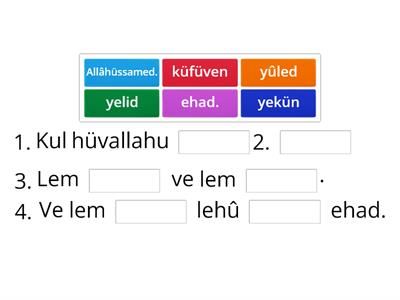 5.1.4.İhlas Suresi