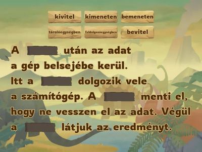 A számítógép részei