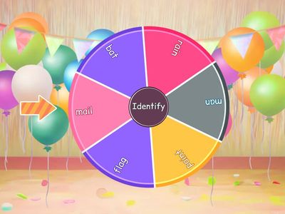 Identify: Short /a/ & Long /ai/ words