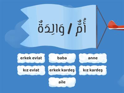 ARAPÇA aile bireyleri أُسْرَةٌ