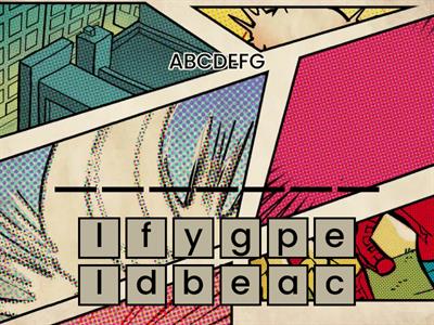 アルファベット大文字小文字