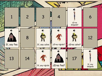 ¿Eres....? Adjetivos pre-A2