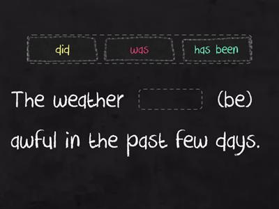 KET Present perfect