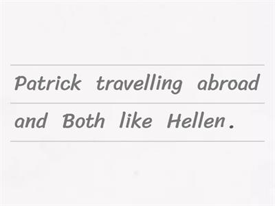 Neither nor, Either or, Both