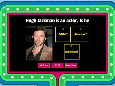 Nationalities (starter)