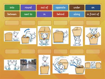 Kid's Box 4 Unit 7 prepositions