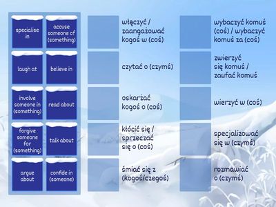 Dependent Prepositions: Verbs+Prepositions