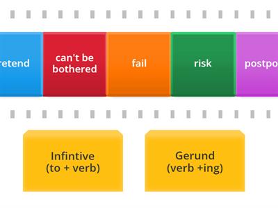 gerund or infinitive