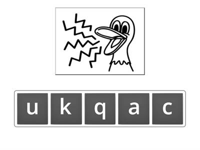 'qu' unjumble