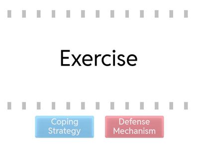 Coping vs. Defense 