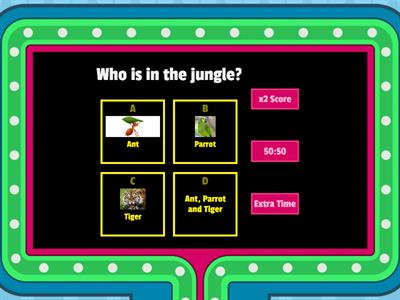 Little Ant and Big Parrot