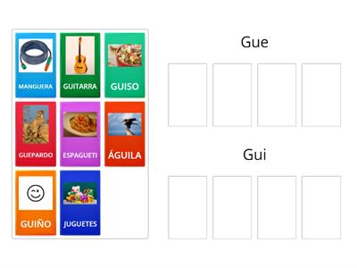 Gue / Gui CLASIFICACION 