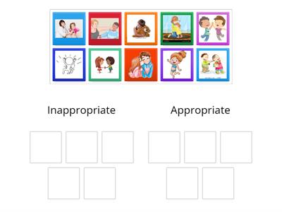 Appropriate vs. Inappropriate Touch