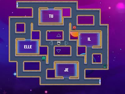 VERBE AVOIR PRESENT con labirinto